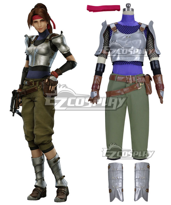 Final Fantasy VII Remake FF7 Jessie Cosplay Costume