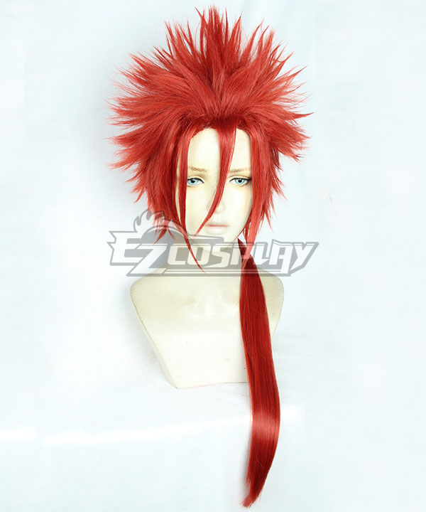 Final Fantasy VII Remake FF7 Reno Red Cosplay Wig