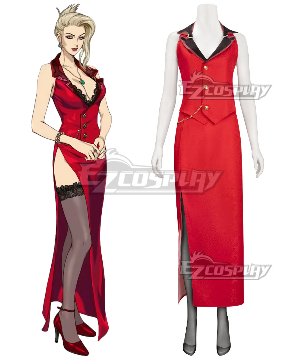 Final Fantasy VII Remake FF7 Scarlet Cosplay Costume