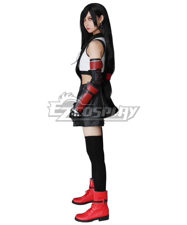 

Final Fantasy VII Remake FF7 Tifa Lockhart Cosplay Costume Premium Edition