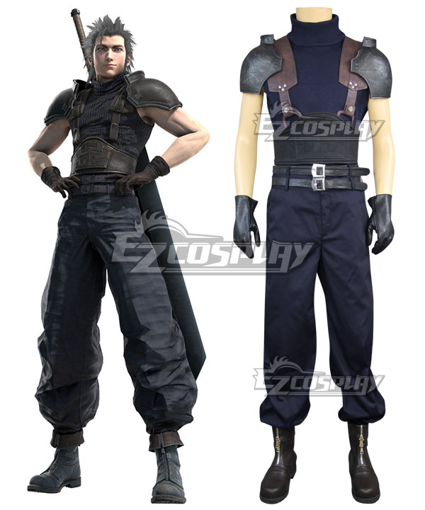 Final Fantasy VII Remake Zack Fair Crisis Core Cloud Strife Cosplay Costume