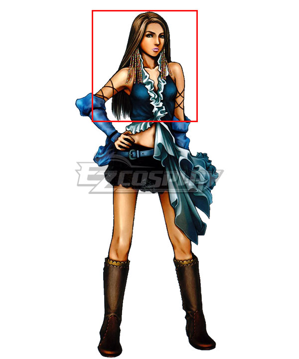 Final Fantasy X-2 Yuna Lenne Brown Cosplay Wig