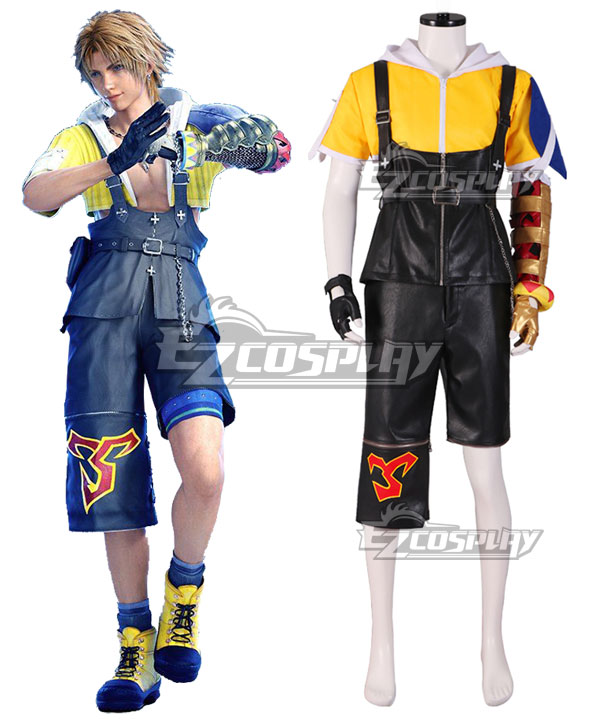 Final Fantasy X FF10 FFX Tidus Cosplay Costume