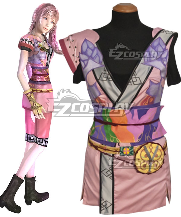 Final Fantasy XIII-2 FF13-2 Serah Farron DLC Summoner's Garb Cosplay Costume