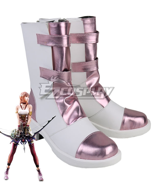 Final Fantasy XIII-2 FF13-2 Serah Farron Purple Shoes Cosplay Boot
