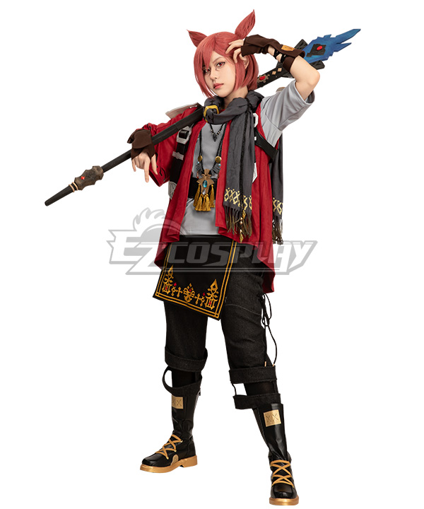 Final Fantasy XIV 5.3 FF14 G'raha Tia  Cosplay Costume