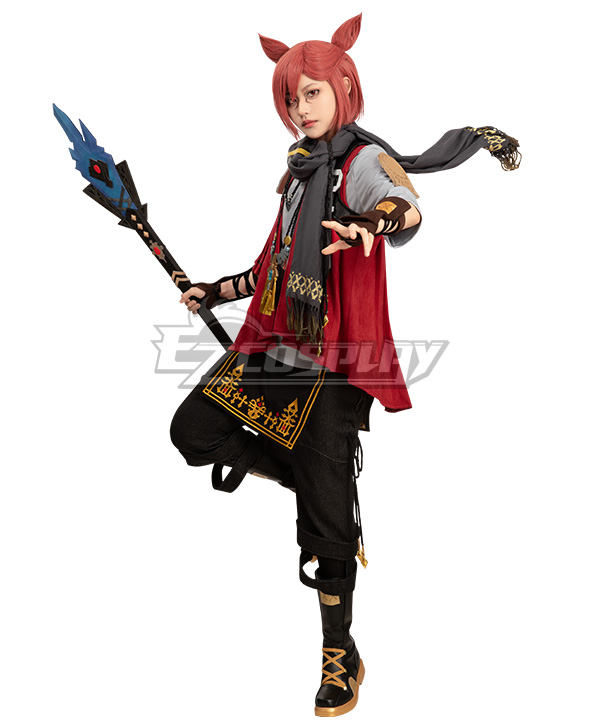 Final Fantasy XIV 5.3 FF14 G'raha Tia Cosplay Costume