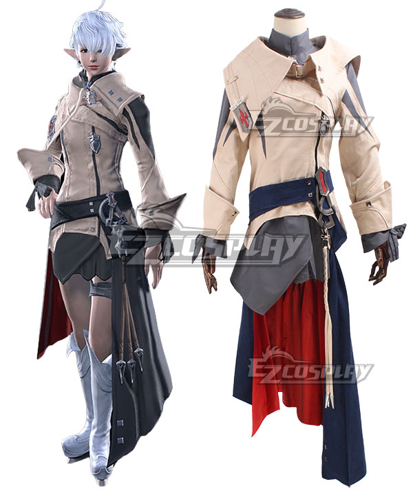Final Fantasy XIV Alisaie Leveilleur Cosplay Costume - No Accessories