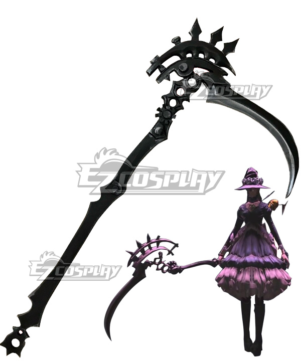 Final Fantasy XIV Edda Blackbosom Sickle Cosplay Weapon Prop