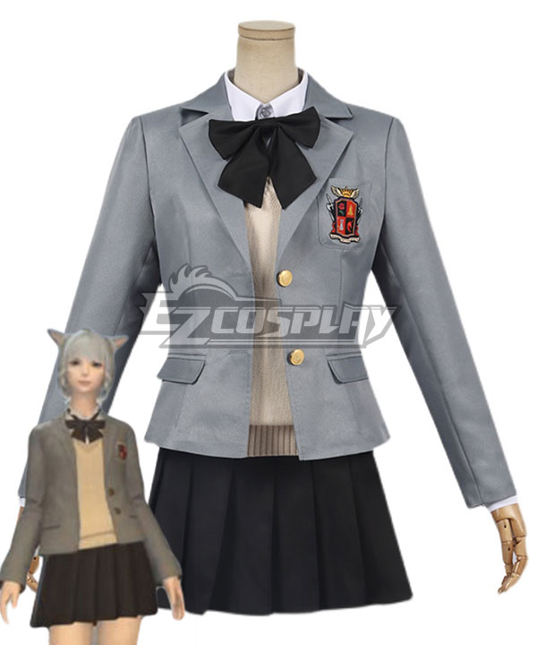 Final Fantasy XIV Eorzea School Uniform Female Uniform Cosplay Costume