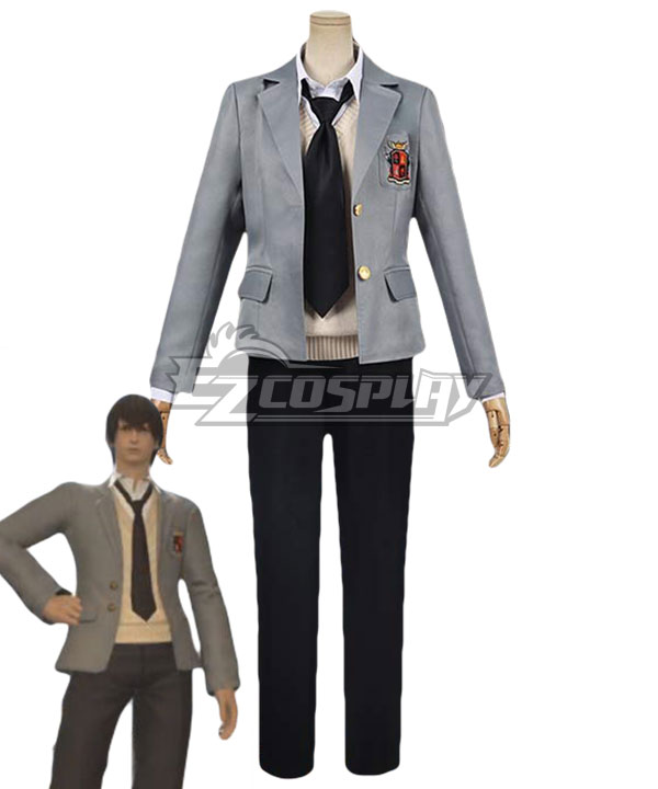 Final Fantasy XIV Eorzea School Uniform Male Uniform Cosplay Costume