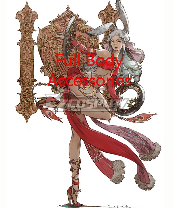 

Final Fantasy XIV FF14 Dancer Full Cosplay Accessory Prop