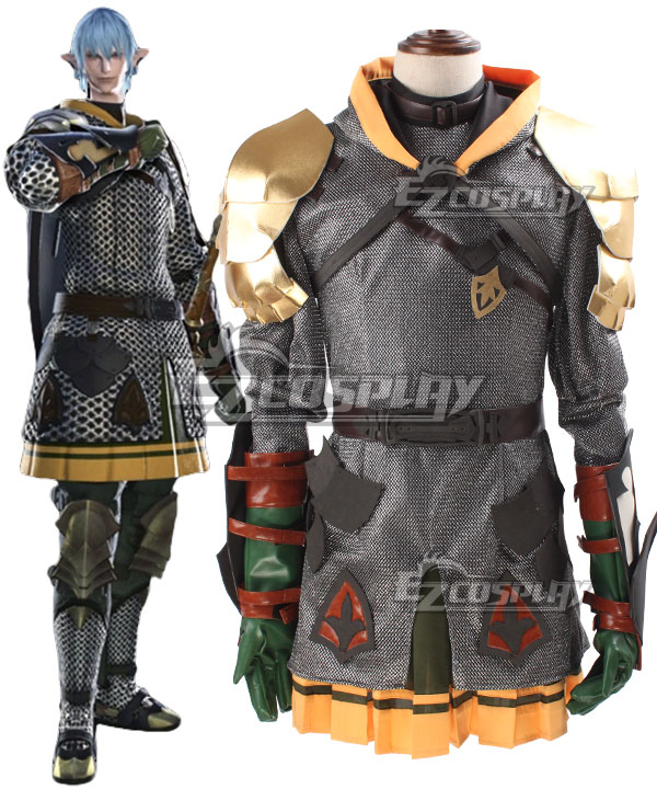 Final Fantasy XIV FF14 Haurchefant Greystone Cosplay Costume