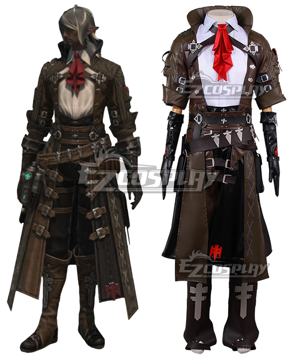 Final Fantasy XIV FF14 Machinist Cosplay Costume