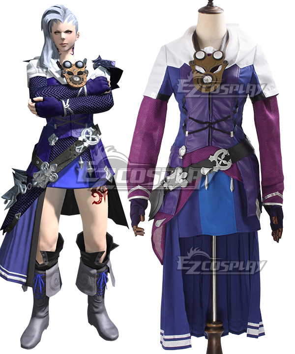 Final Fantasy XIV FF14 Moenbryda Wilfsunnwyn Cosplay Costume