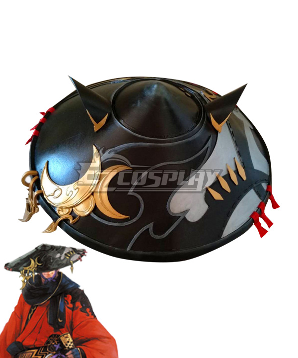 Final Fantasy XIV FF14 Samurai Hat Cosplay Accessory Prop