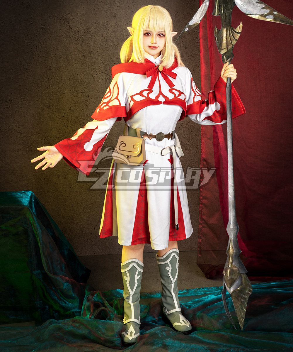 Final Fantasy XIV FF14 White Mage Premium Edition Cosplay Costume