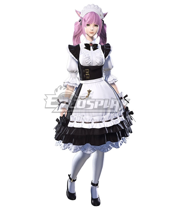 

Final Fantasy XIV Housemaid's Apron Dress Cosplay Costume