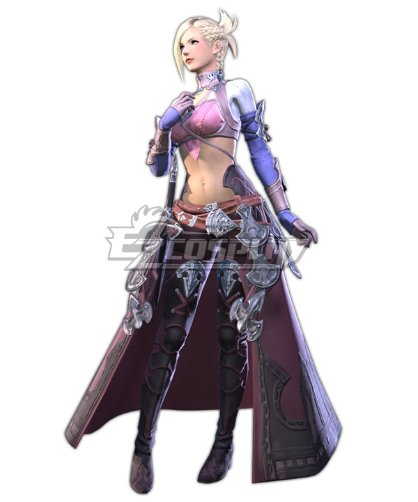 Final Fantasy XIV Minfilia Warde Cosplay Costume - B Edition