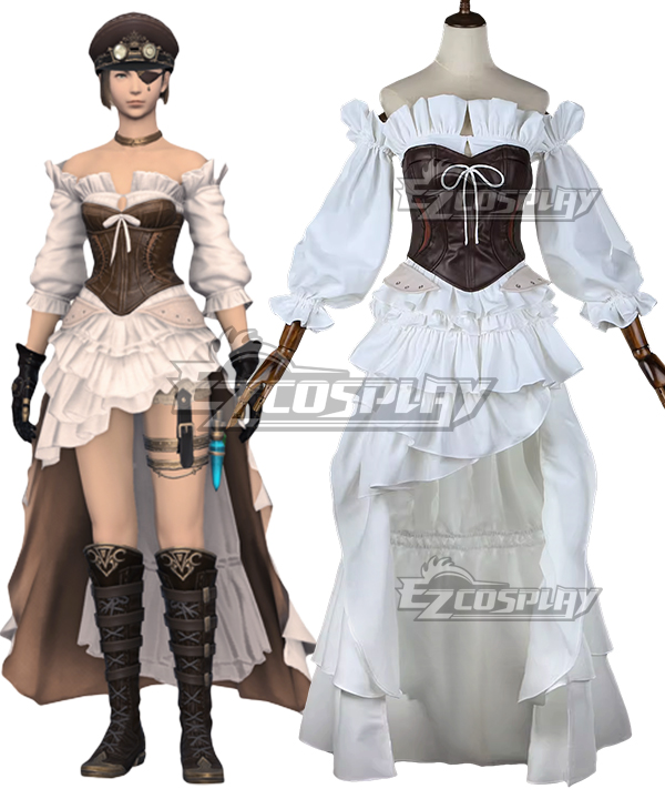 Final Fantasy XIV Neo-Ishgardian Healing Set Cosplay Costume