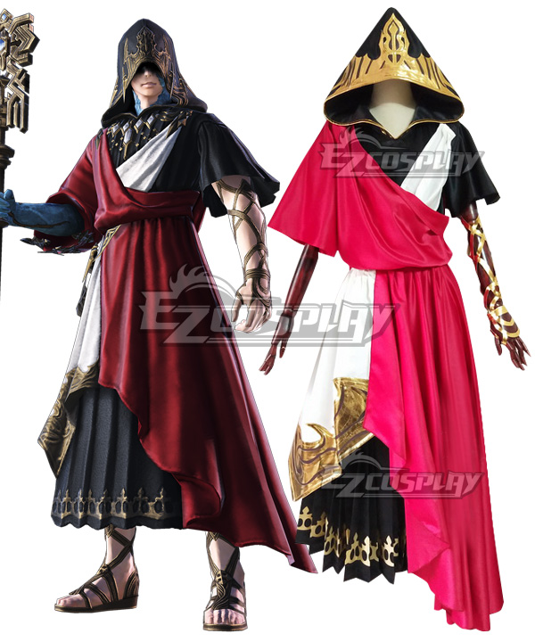 Final Fantasy XIV The Crystal Exarch G'raha Tia Cosplay Costume
