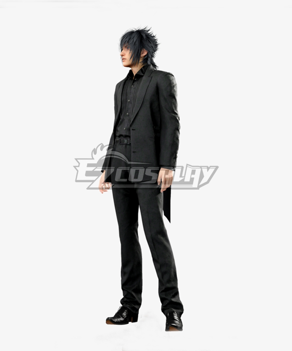 Final Fantasy XV Noctis Lucis Caelum Black Suit Cosplay Costume
