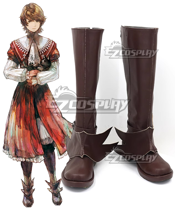 Final Fantasy XVI FF16 Joshua Rosfield Shoes Cosplay Boots