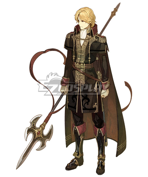 Fire Emblem Echoes: Shadows of Valentia Zeke Cosplay Costume