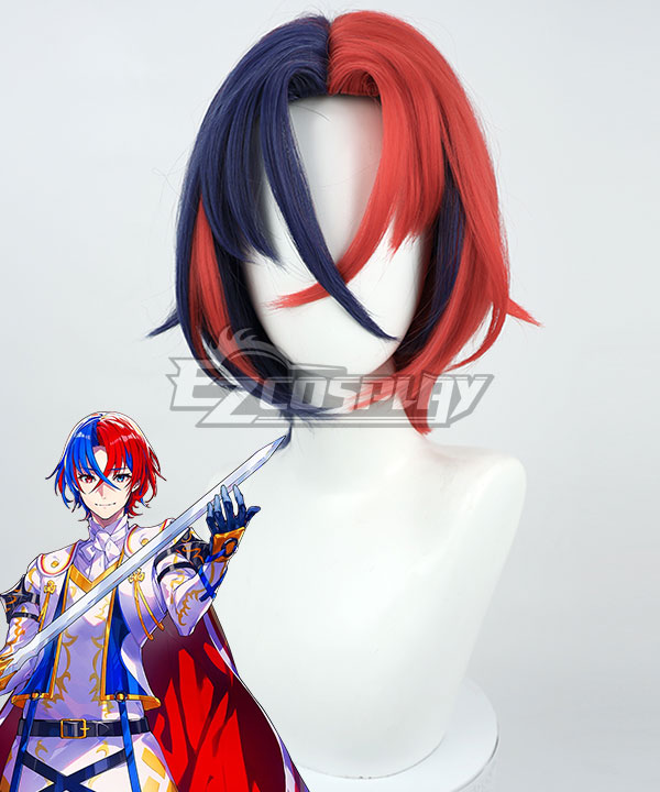 Fire Emblem Engage 2023 Alear Red And Blue Cosplay Wig