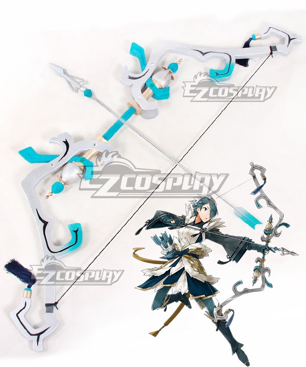 FE Fates IF Setsuna Bow and One Arrow Cosplay Weapon Prop