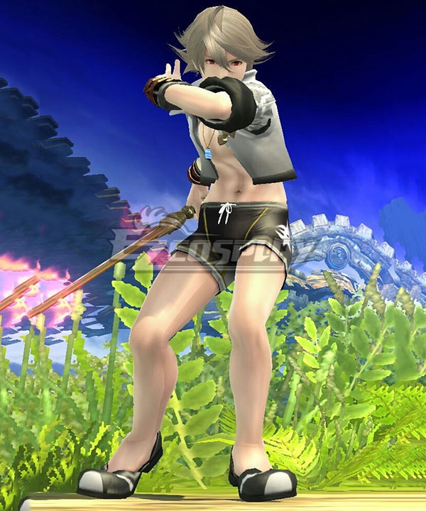 Fire Emblem Fates Male Corrin Summer Outfit Cosplay Costume - Only Coat and Short