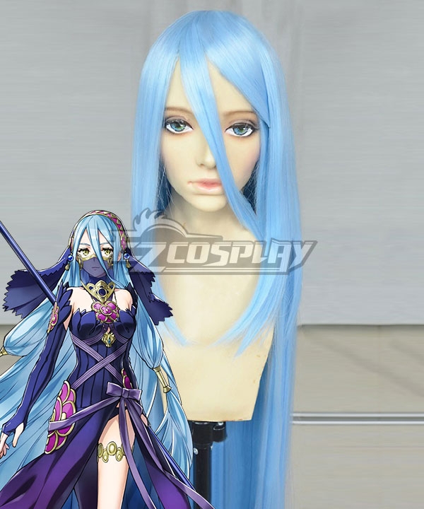 Fire Emblem Heroes Azura Blue Cosplay Wig