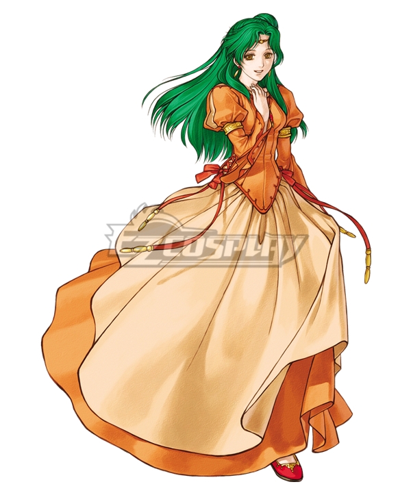 Fire Emblem Path of Radiance Elincia Cosplay Costume