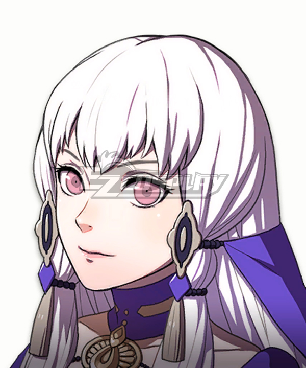 

Fire Emblem: Three Houses 5 Years Lysithea White Cosplay Wig