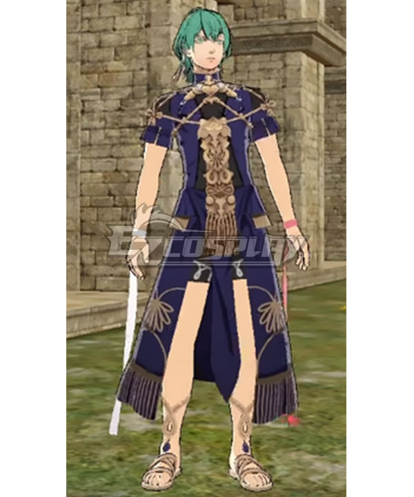 Fire Emblem Three Houses DLC Byleth Sothis Regalia Male Cosplay Costume