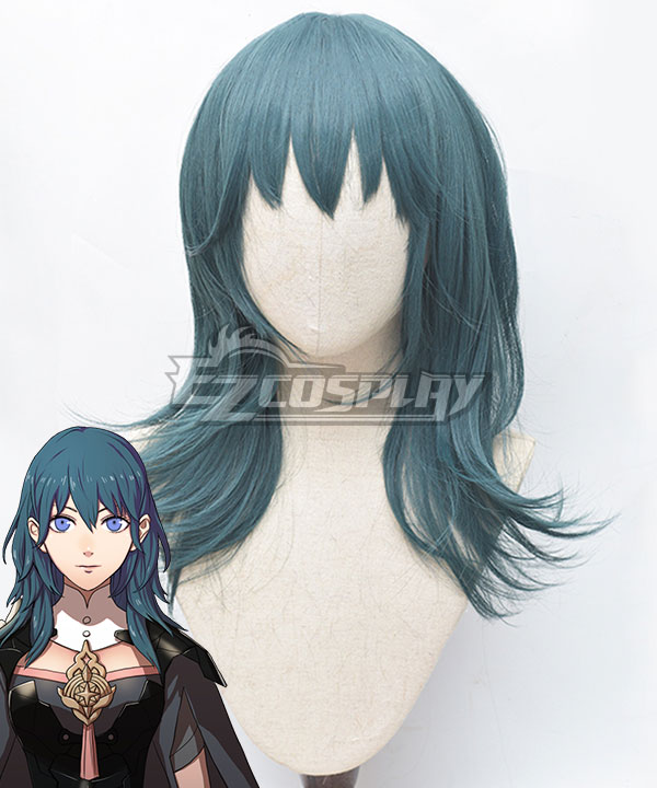 

Fire Emblem: Three Houses Female Byleth Grey Green Cosplay Wig