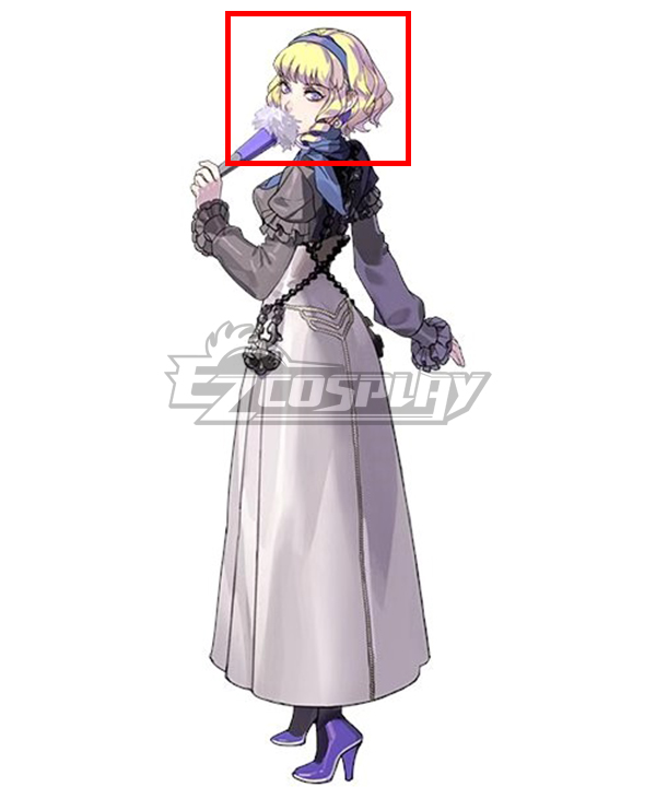 Fire Emblem: Three Houses indered Shadows Constance Golden Cosplay Wig