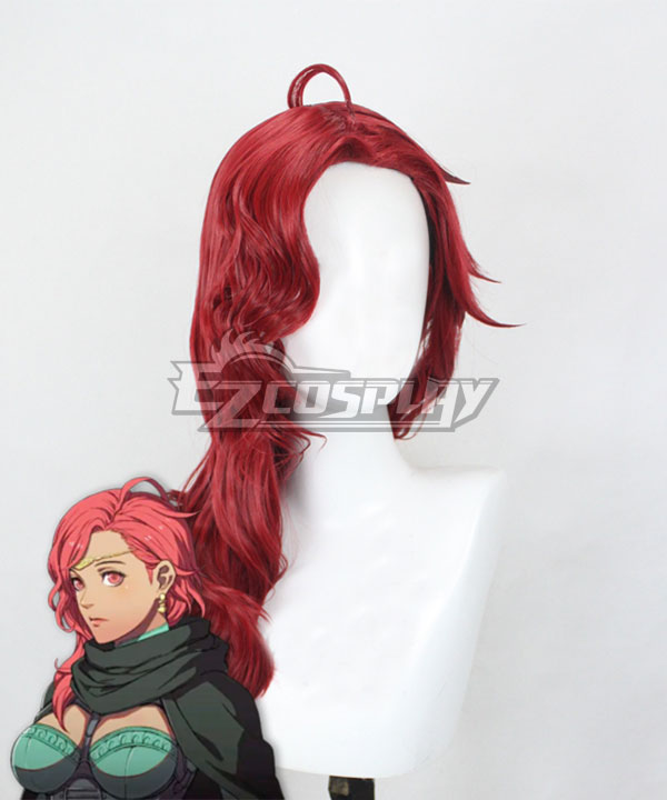 Fire Emblem Three Houses indered Shadows Hapi Time Skip Red Cosplay Wig