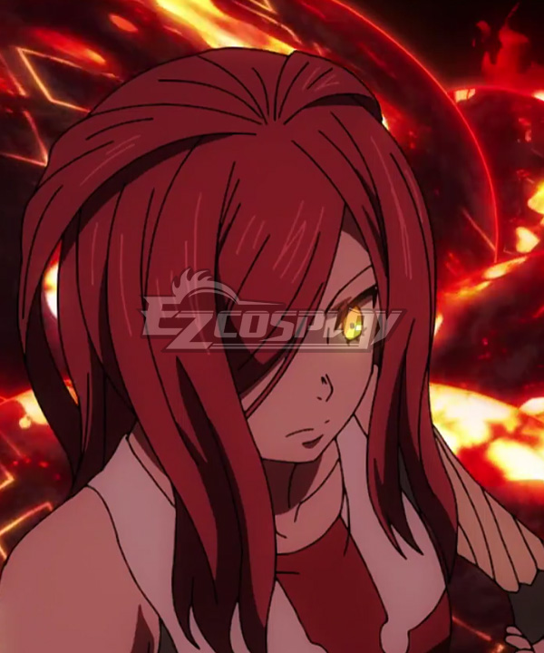 

Fire Force Enen No Shouboutai Lisa Red Cosplay Wig