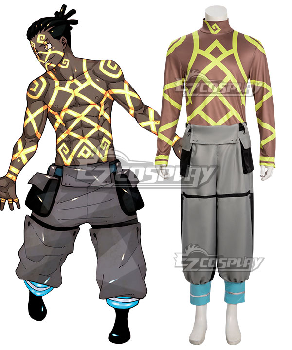 Fire Force Enen No Shouboutai Ogun Montgomery Cosplay Costume