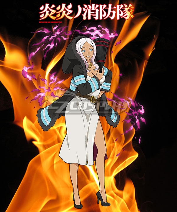 

Fire Force Enen no Shouboutai Princess Hibana Cosplay Costume