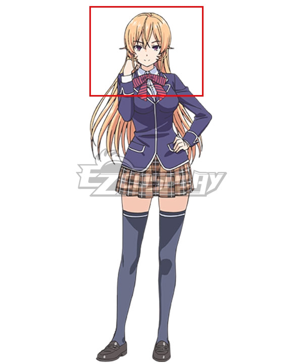 

Food Wars Shokugeki No Soma Erina Nakiri Golden Cosplay Wig
