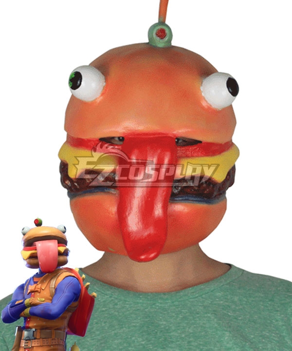 

Fortnite Battle Royale Beef Boss Halloween Mask Cosplay Accessory Prop