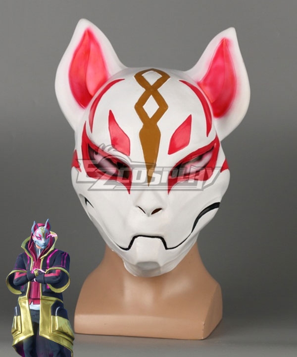 Fortnite Battle Royale Drift Halloween Latex Mask Cosplay Accessory Prop