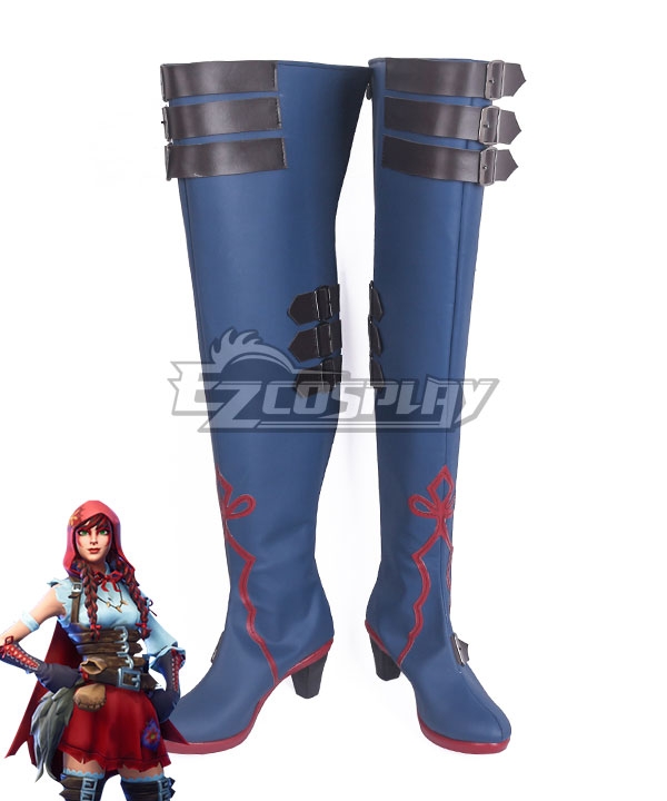 

Fortnite Battle Royale Fable Purple Shoes Cosplay Boots