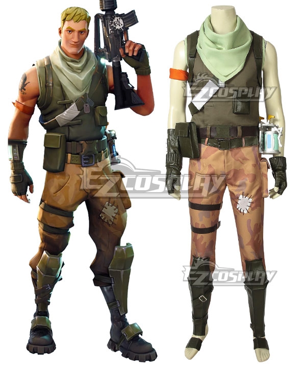 

Fortnite Battle Royale Jonesy Soldier Cosplay Costume