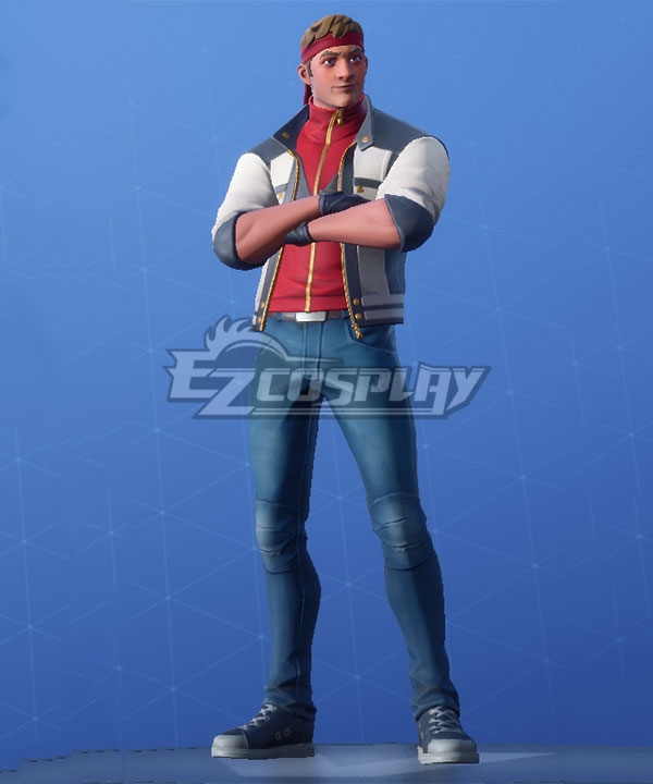 

Fortnite Battle Royale Running Man Cosplay Costume