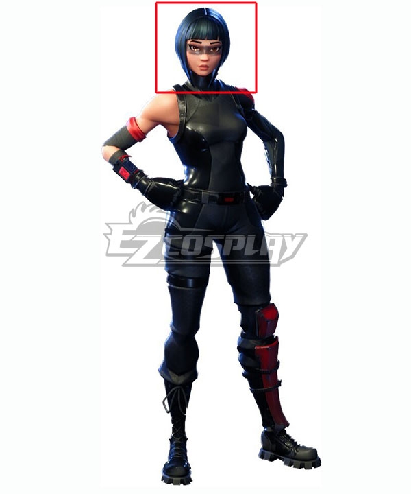 Fortnite Battle Royale: Shadow Ops Skin Blue Cosplay Wig