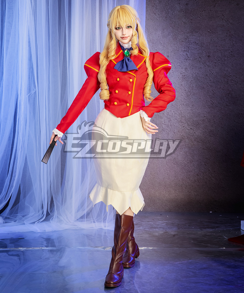 From Bureaucrat To Villainess Grace Auvergne Cosplay Costume