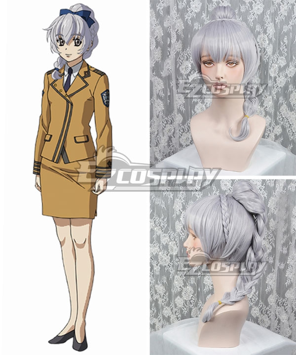 

Full Metal Panic! Teresa Testarossa Silver Cosplay Wig